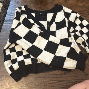 Vans Mix Match Relax Cardigan checkered